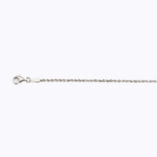Load image into Gallery viewer, 10K 1.5MM WHITE GOLD SOLID DC ROPE 24" CHAIN NECKLACE (AVAILABLE IN LENGTHS 7" - 30")