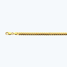 Load image into Gallery viewer, 10K 6MM YELLOW GOLD SOLID MIAMI CUBAN 24" CHAIN NECKLACE (AVAILABLE IN LENGTHS 7" - 30")