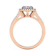 Load image into Gallery viewer, Celestial Halo Engagement Ring