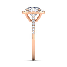 Load image into Gallery viewer, Celestial Halo Engagement Ring