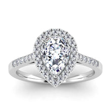 Load image into Gallery viewer, Celestial Halo Engagement Ring