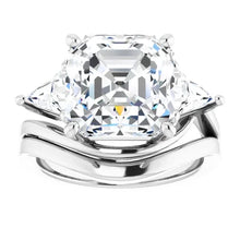 Load image into Gallery viewer, Golden Trio Solitaire Ring