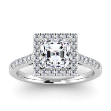 Load image into Gallery viewer, Celestial Halo Engagement Ring