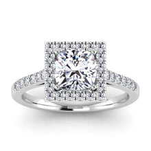 Load image into Gallery viewer, Celestial Halo Engagement Ring