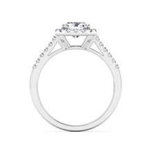 Load image into Gallery viewer, Celestial Halo Engagement Ring