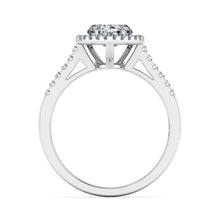 Load image into Gallery viewer, Celestial Halo Engagement Ring