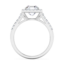 Load image into Gallery viewer, Celestial Halo Engagement Ring