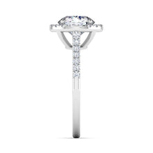 Load image into Gallery viewer, Celestial Halo Engagement Ring
