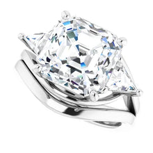 Load image into Gallery viewer, Golden Trio Solitaire Ring