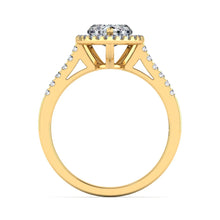 Load image into Gallery viewer, Celestial Halo Engagement Ring