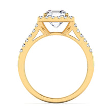 Load image into Gallery viewer, Celestial Halo Engagement Ring