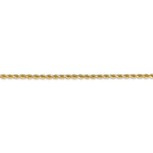 Load image into Gallery viewer, 14k 2mm D/C Rope with Lobster Clasp Chain

