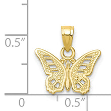 Load image into Gallery viewer, 10k Butterfly Charm
