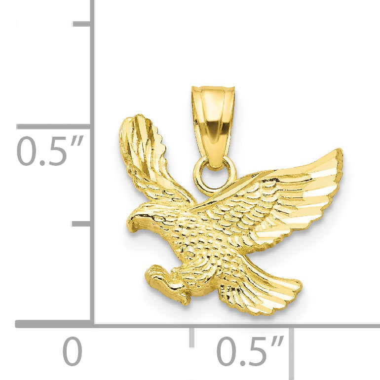 10k Eagle Charm