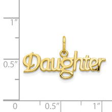 Load image into Gallery viewer, 10K DAUGHTER Charm
