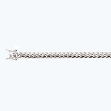 Load image into Gallery viewer, 10K 7MM WHITE GOLD SOLID MIAMI CUBAN 24&quot; CHAIN NECKLACE (AVAILABLE IN LENGTHS 7&quot; - 30&quot;)
