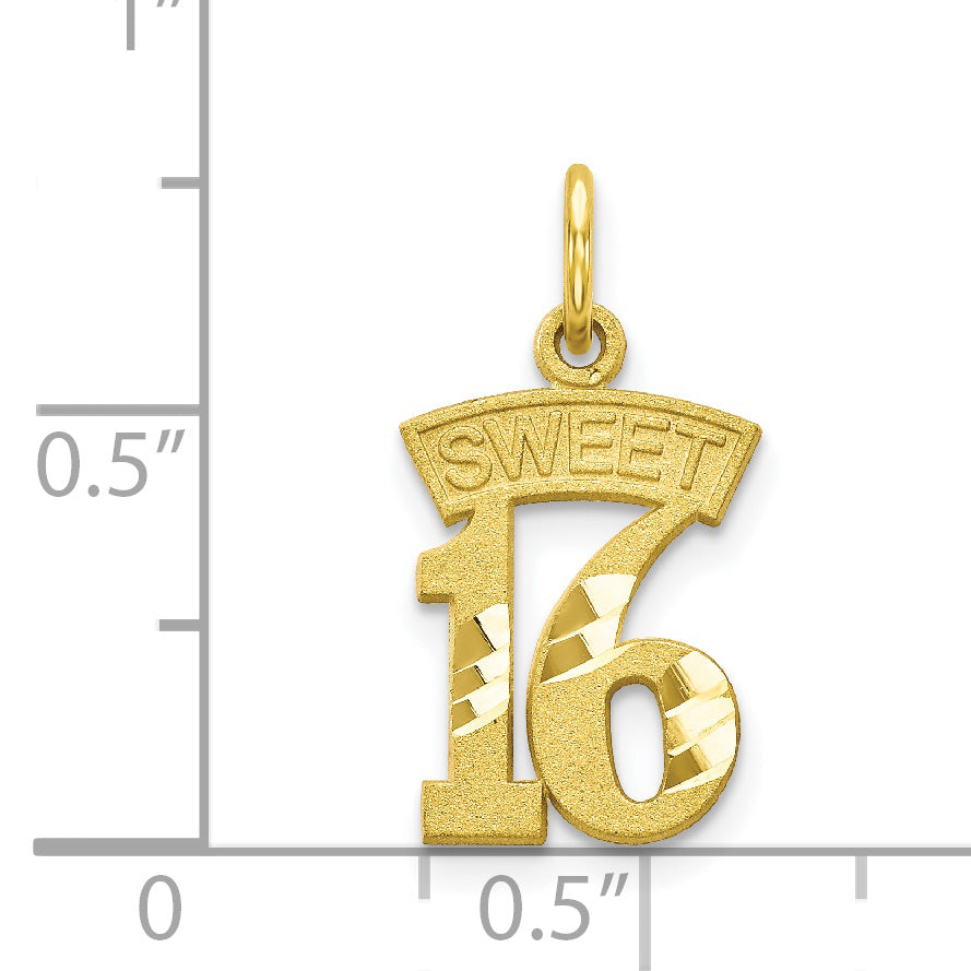 10k SWEET 16 Charm