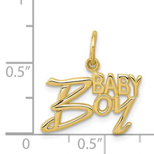 Load image into Gallery viewer, 10k BABY BOY Charm
