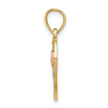 Load image into Gallery viewer, 10K Two-Tone w/White Rhodium ABUELA Pendant
