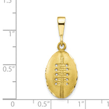 Load image into Gallery viewer, 10K Football Charm
