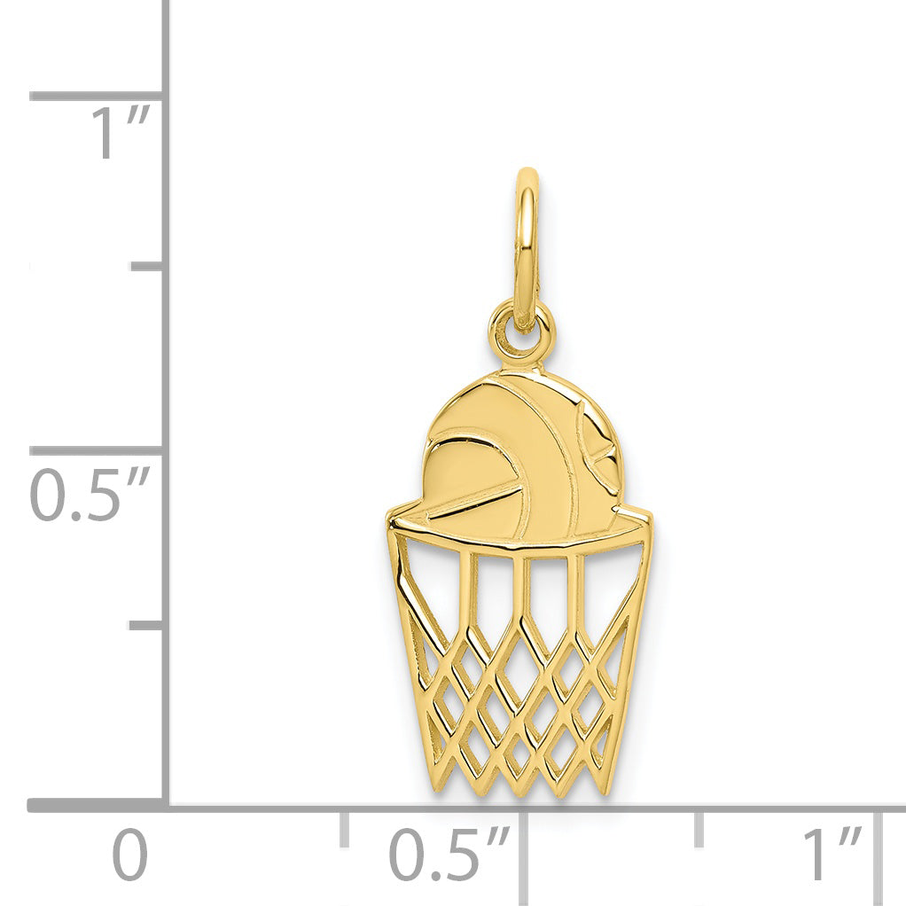 10K Basketball Charm