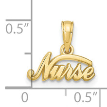 Load image into Gallery viewer, 10K Nurse Pendant
