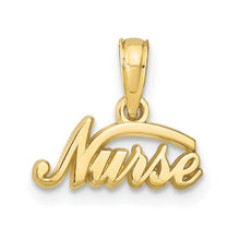Load image into Gallery viewer, 10K Nurse Pendant
