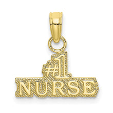 Load image into Gallery viewer, 10K &num;1 Nurse Pendant
