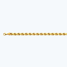 Load image into Gallery viewer, 18K 8MM YELLOW GOLD SOLID DC ROPE 24" CHAIN NECKLACE (AVAILABLE IN LENGTHS 7" - 30")
