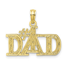 Load image into Gallery viewer, 10K &num;1 DAD Pendant
