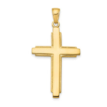 Load image into Gallery viewer, 10k Cross Pendant
