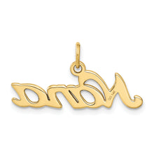 Load image into Gallery viewer, 10K Satin NANA Charm
