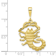 Load image into Gallery viewer, 10k Scorpion Charm
