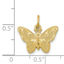 Load image into Gallery viewer, 10k Butterfly Charm
