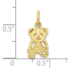 Load image into Gallery viewer, 10k Teddy Bear Charm
