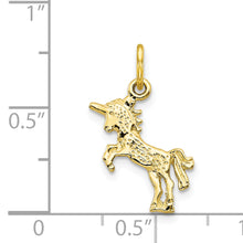 Load image into Gallery viewer, 10k Unicorn Charm
