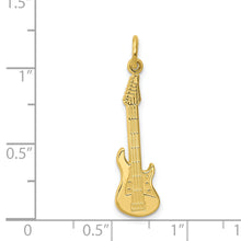 Load image into Gallery viewer, 10k Guitar Charm
