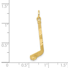 Load image into Gallery viewer, 10K Hockey Stick Charm
