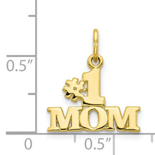 Load image into Gallery viewer, 10K &num;1 MOM Charm
