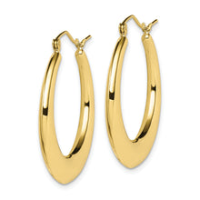 Load image into Gallery viewer, 10k Polished Hollow Classic Earrings

