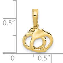 Load image into Gallery viewer, 10K Handcuffs Pendant
