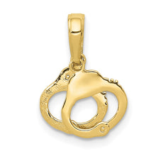 Load image into Gallery viewer, 10K Handcuffs Pendant
