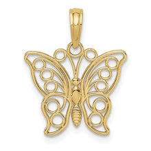 Load image into Gallery viewer, 10k Butterfly Charm
