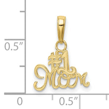 Load image into Gallery viewer, 10K &num;1 MOM Charm
