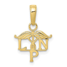 Load image into Gallery viewer, 10K LPN Symbol Pendant
