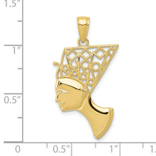 Load image into Gallery viewer, 10k Nefertiti Pendant
