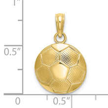 Load image into Gallery viewer, 10K Soccer Ball Charm
