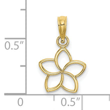 Load image into Gallery viewer, 10k Cut Out Flower Charm
