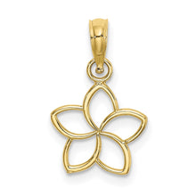 Load image into Gallery viewer, 10k Cut Out Flower Charm
