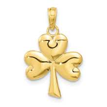 Load image into Gallery viewer, 10K 3-Leaf Clover Charm
